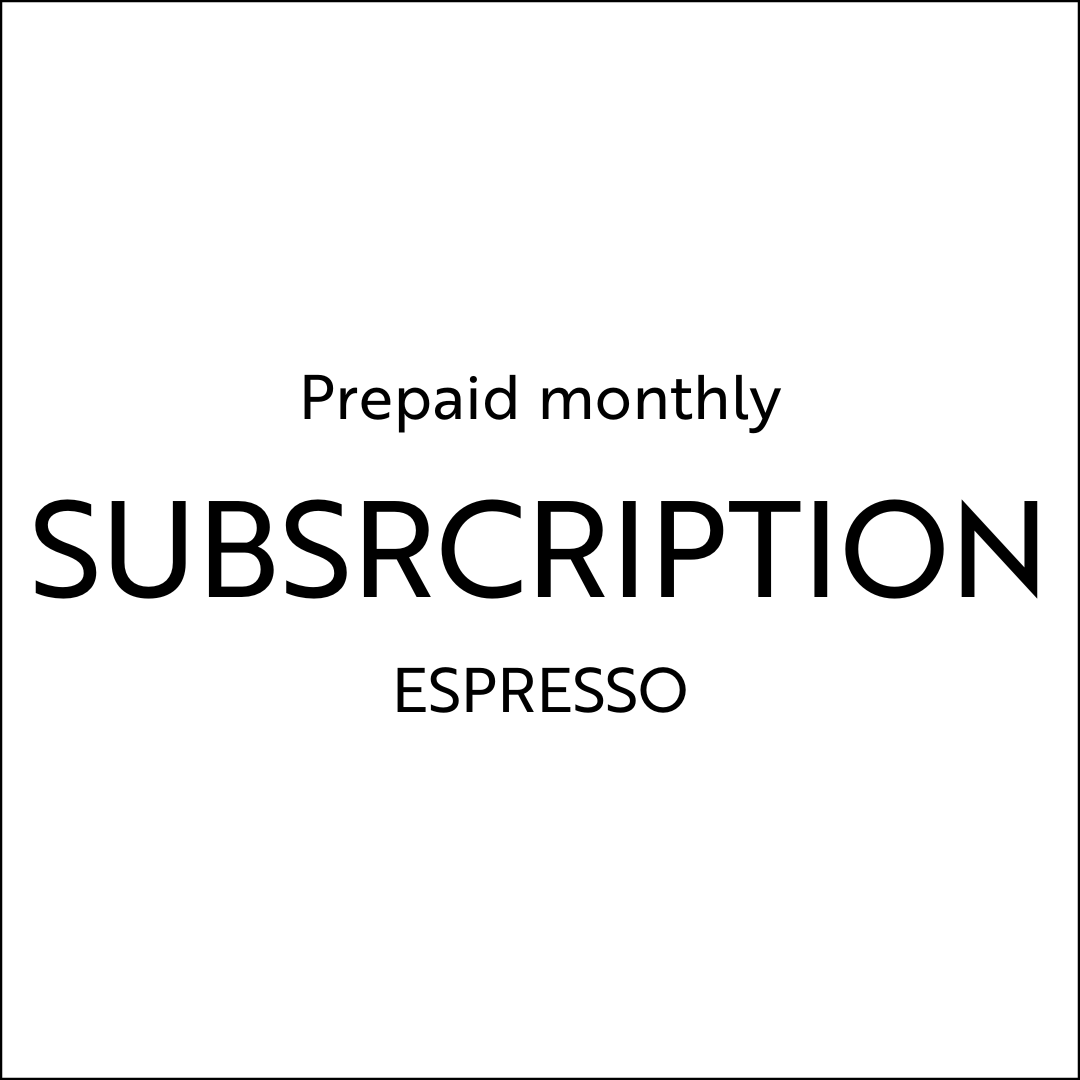 Prepaid Monthly Subscription - ESPRESSO