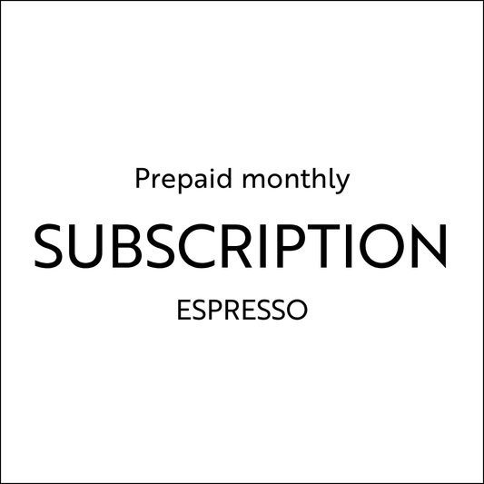 Prepaid Monthly Subscription - ESPRESSO